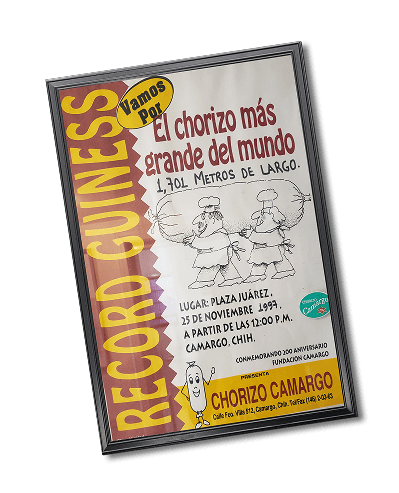 EL <span class='text-[#E30614]'>CHORIZO</span> MÁS LARGO DEL MUNDO